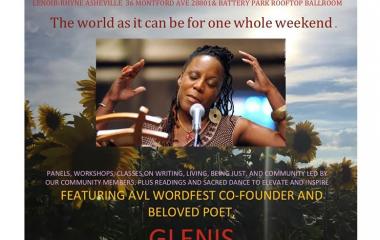 Glenis Redmond Announces Award, New Poem in Anthology, and Ashville WordFest